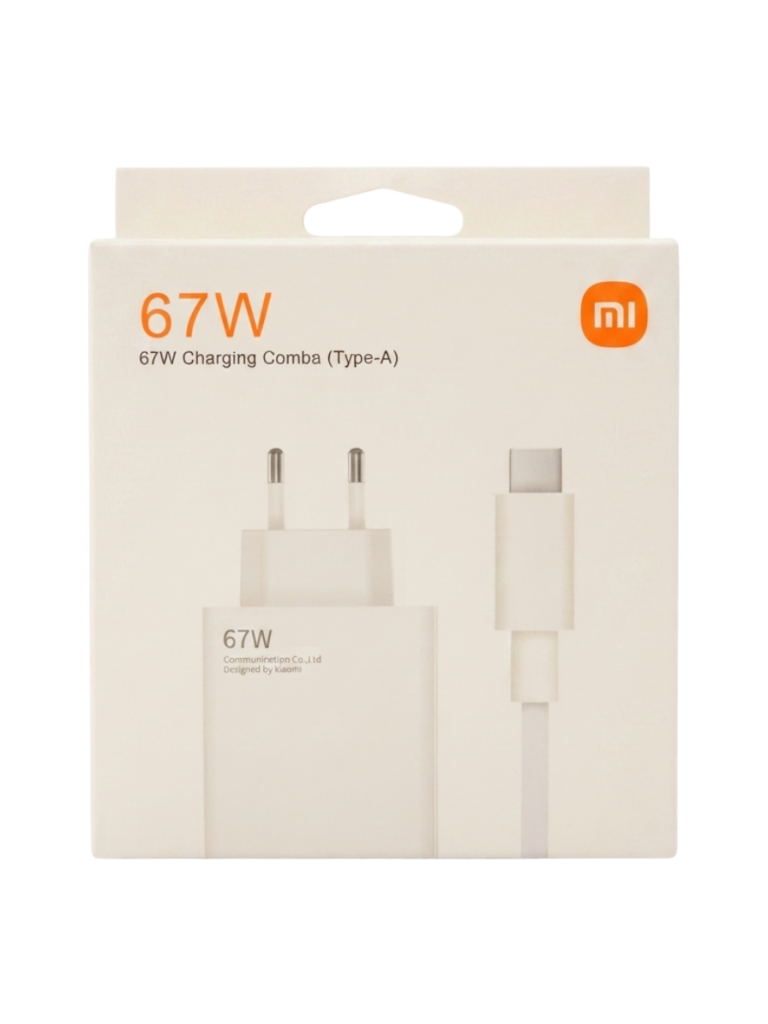 Cargador Xiaomi 67W Carga Rápida