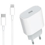 Cargador USB-C Power Adapter + Cable Lightning